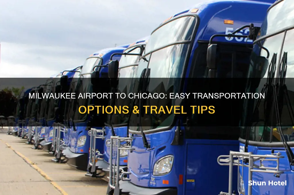 how to get from milwaukee airport to chicago