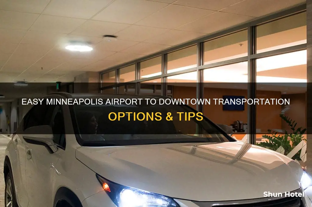 how to get from minneapolis airport to downtown