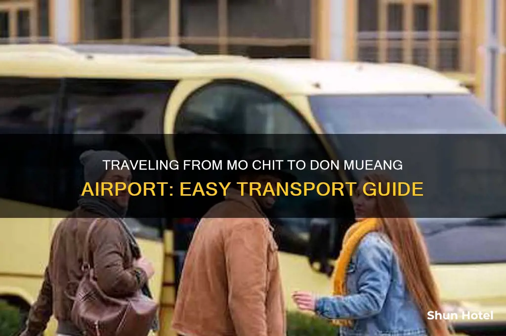 how to get from mo chit to don muang airport
