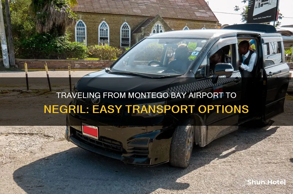 how to get from montego bay airport to negril