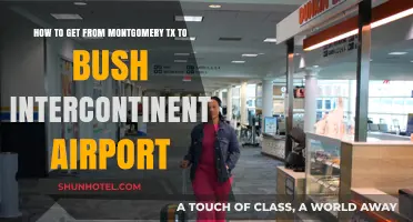 Easy Travel Guide: Montgomery, TX to Bush Intercontinental Airport
