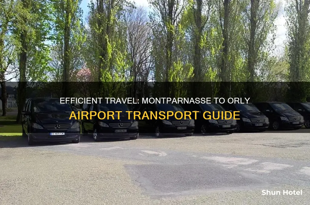 how to get from montparnasse to orly airport