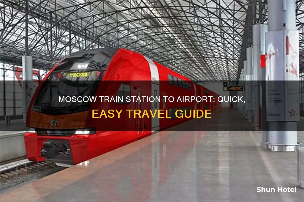 how to get from moscow train station to airport
