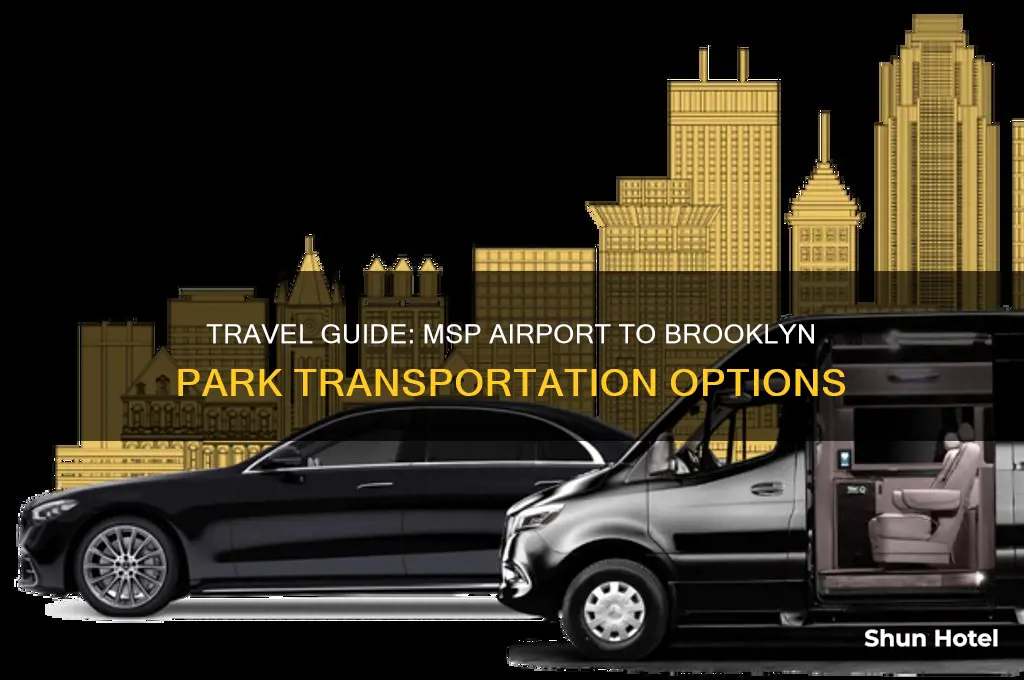 how to get from mps airport to brooklyn park
