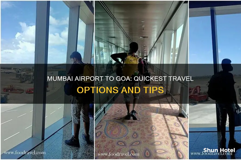 how to get from mumbai airport to goa