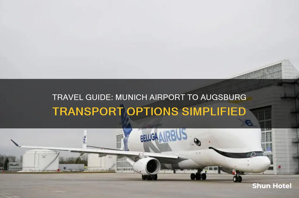 how to get from munich airport to augsburg