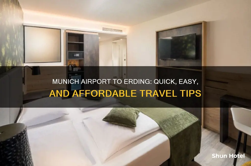 how to get from munich airport to erding