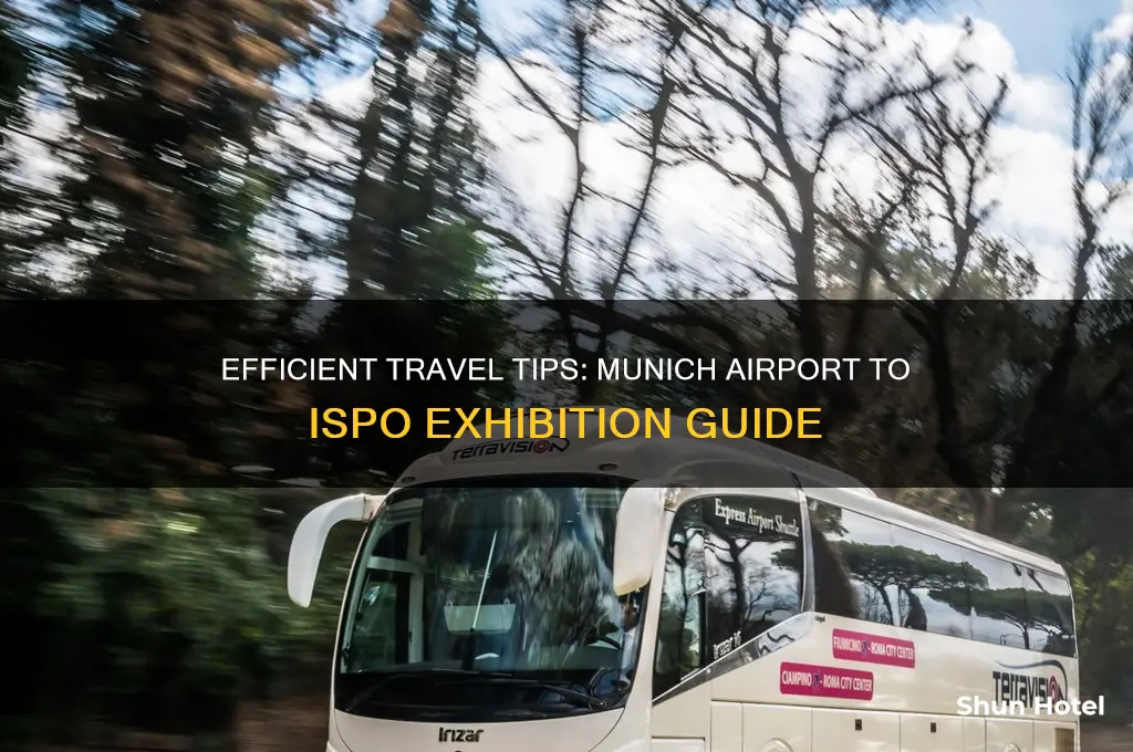 how to get from munich airport to ispo