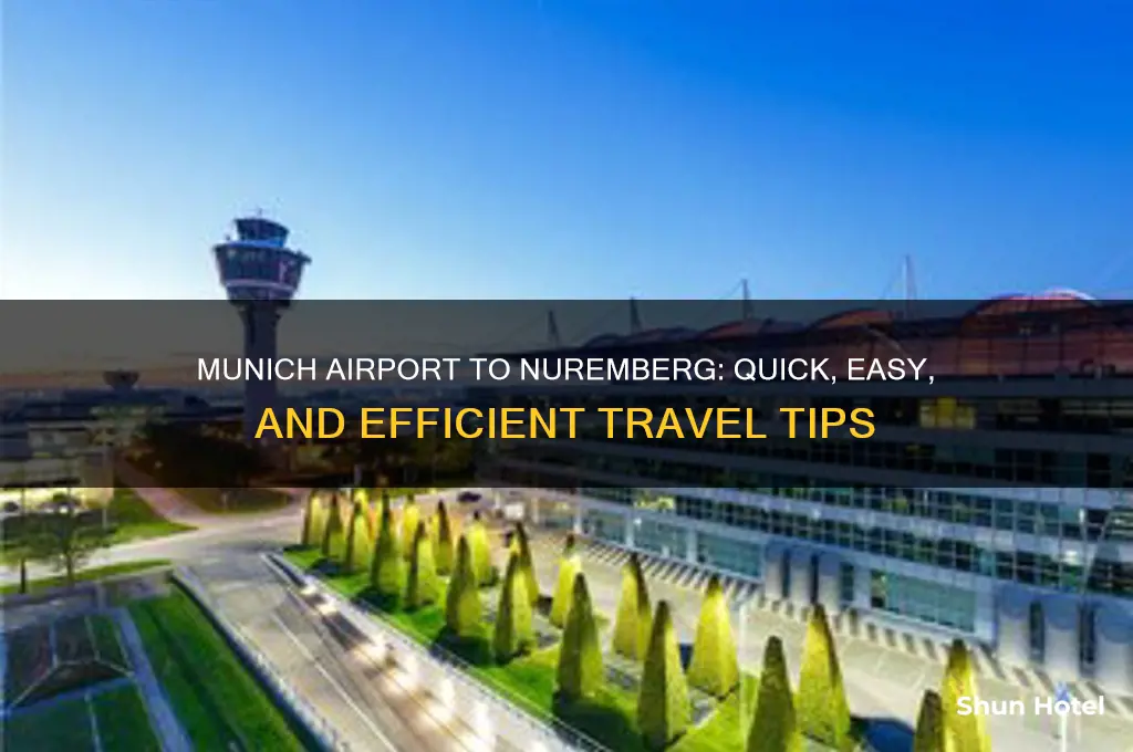 how to get from munich airport to nuremberg