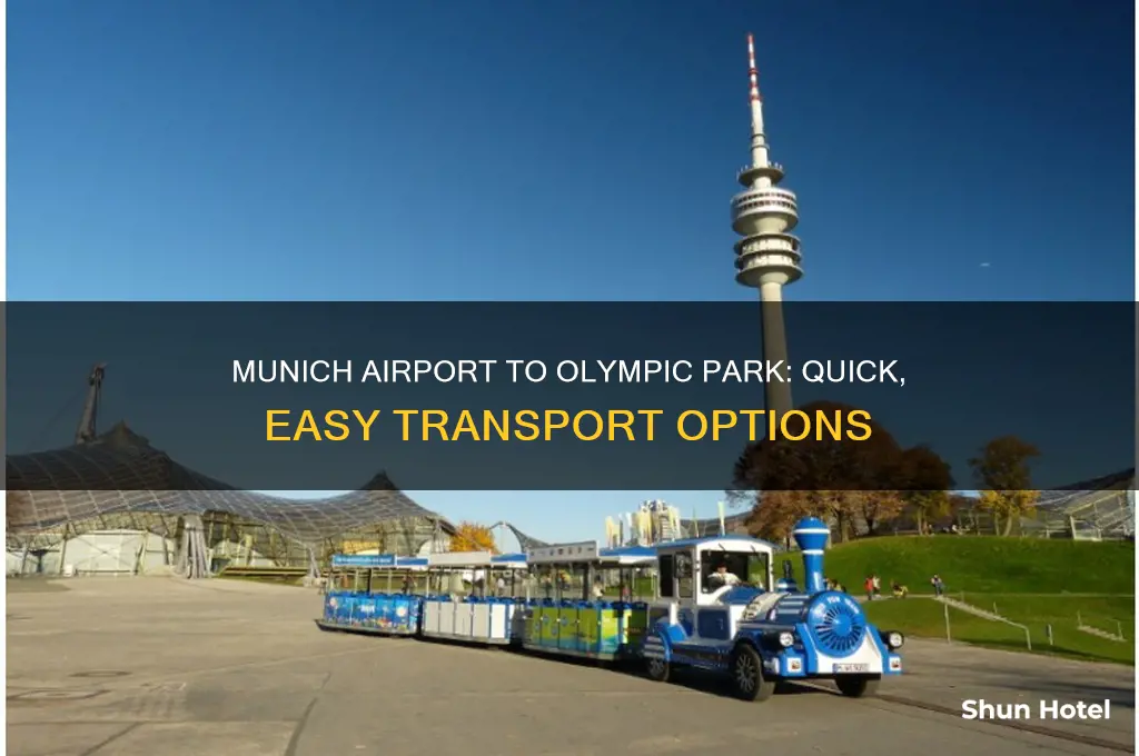 how to get from munich airport to olympic park