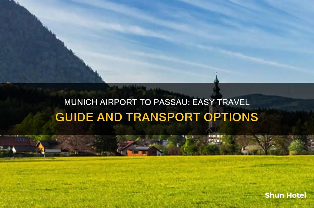 how to get from munich airport to passau