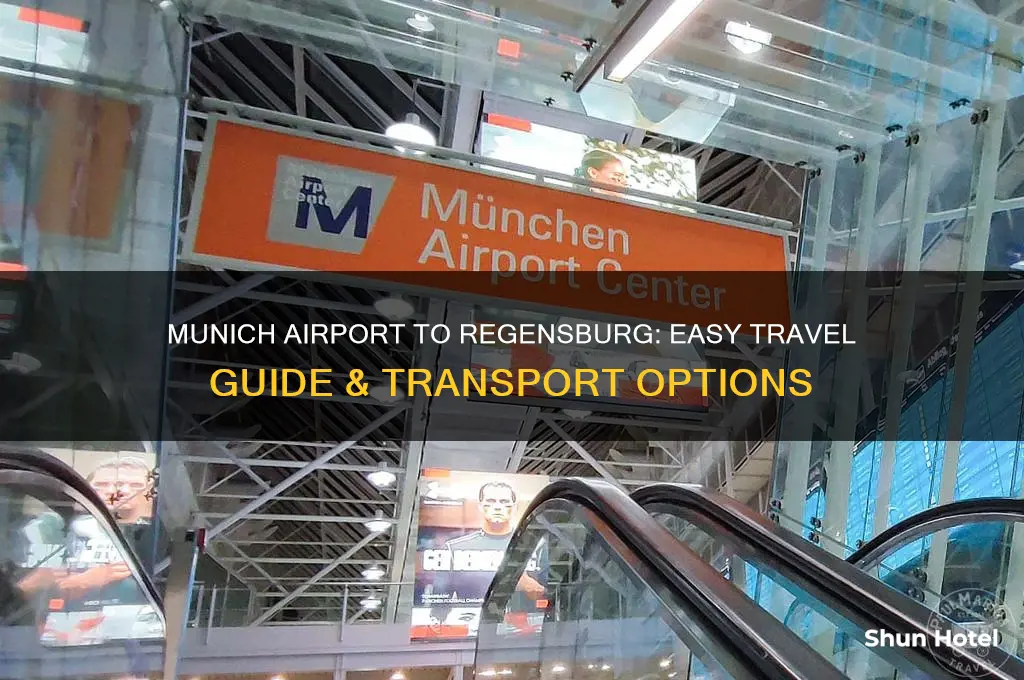 how to get from munich airport to regensburg