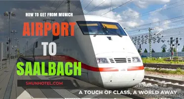 Munich Airport to Saalbach: Easy Travel Guide & Transport Options