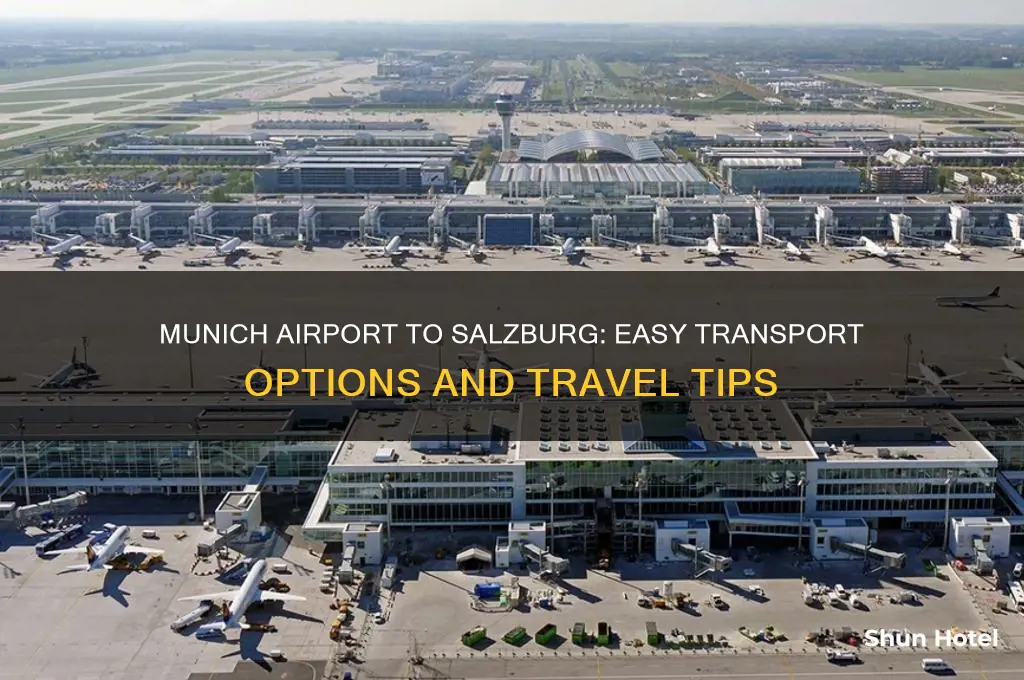 how to get from munich airport to salzburf