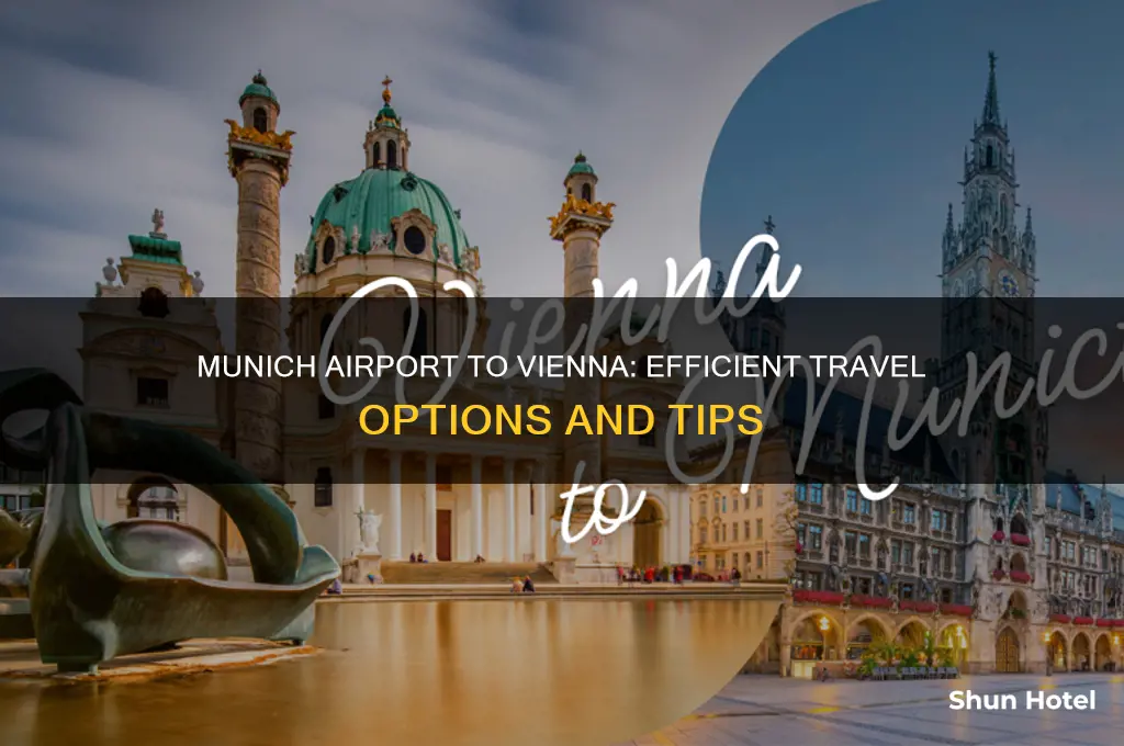 how to get from munich airport to vienna