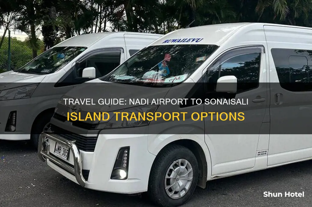 how to get from nadi airport to sonaisali island