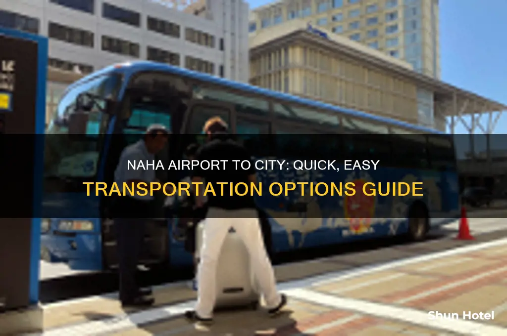 how to get from naha airport to city