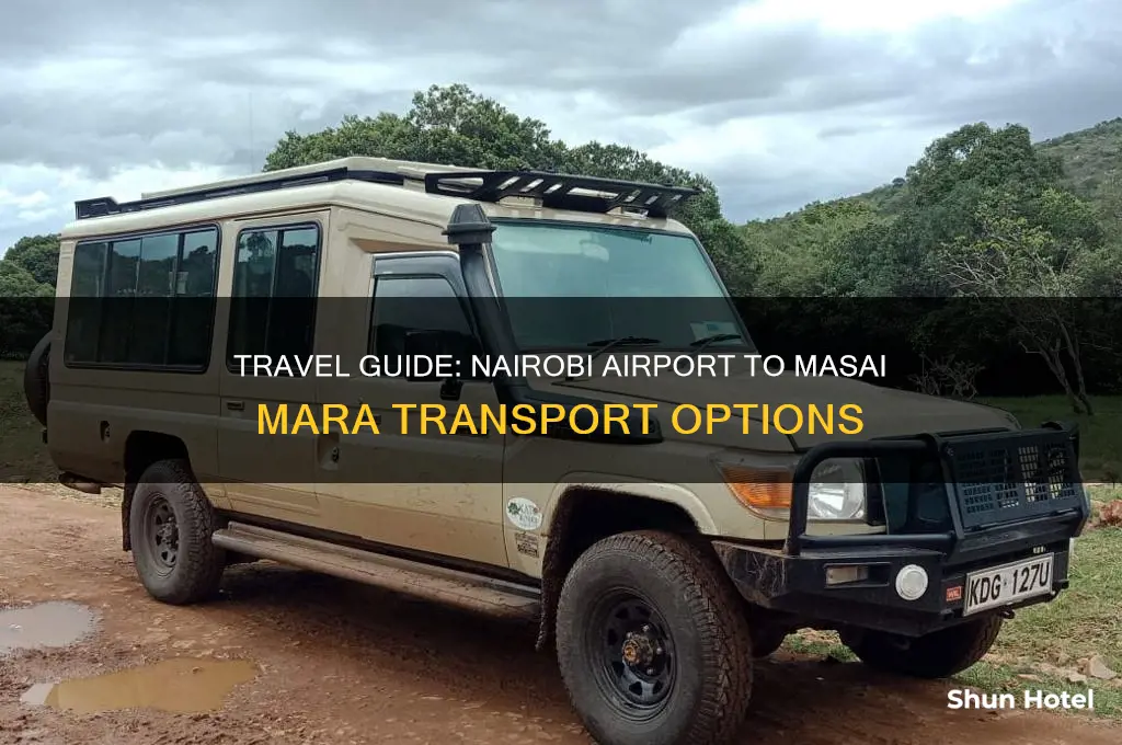 how to get from nairobi airport to masai mara