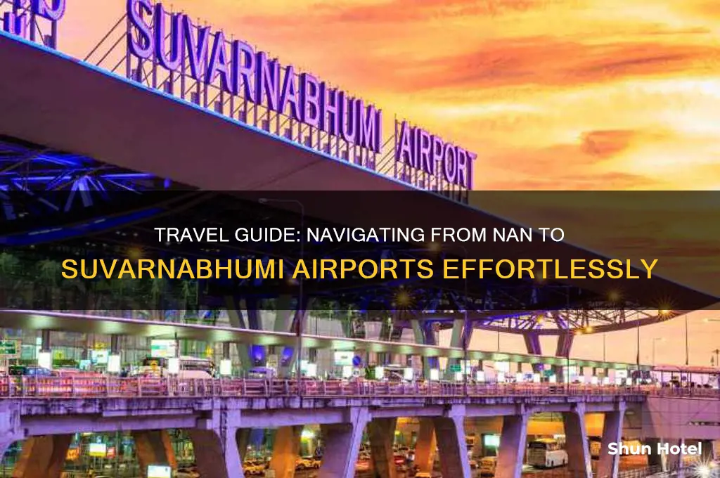how to get from nan to suv airports