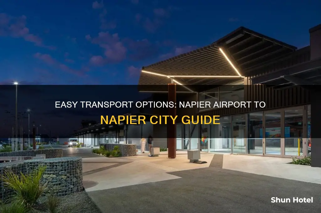 how to get from napier airport to napier city