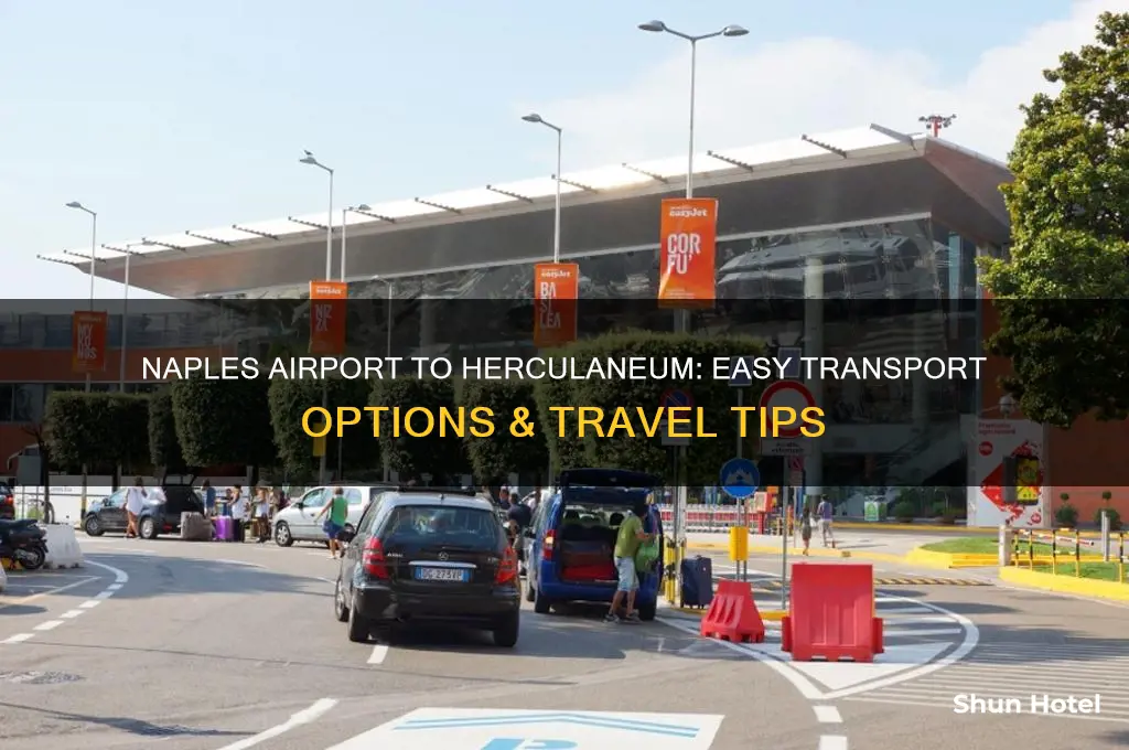 how to get from naples airport to herculaneum