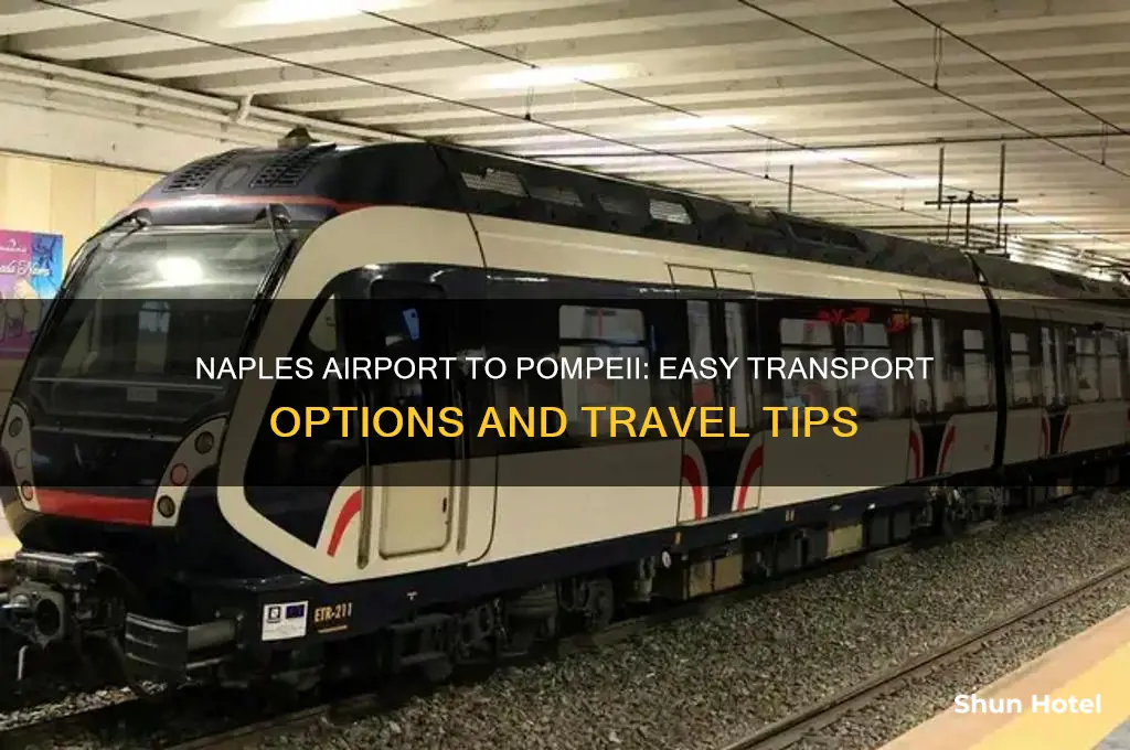 how to get from naples airport to pompeii