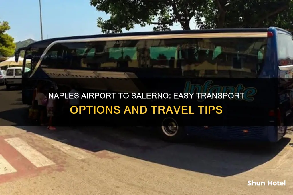 how to get from naples airport to salerno
