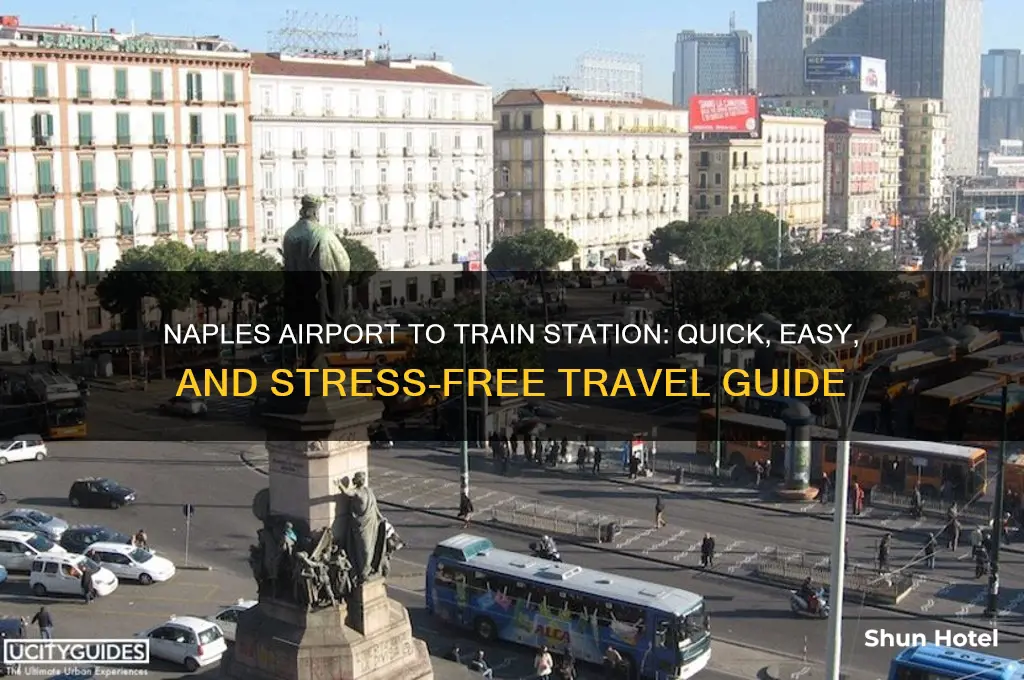 how to get from naples airport to train station