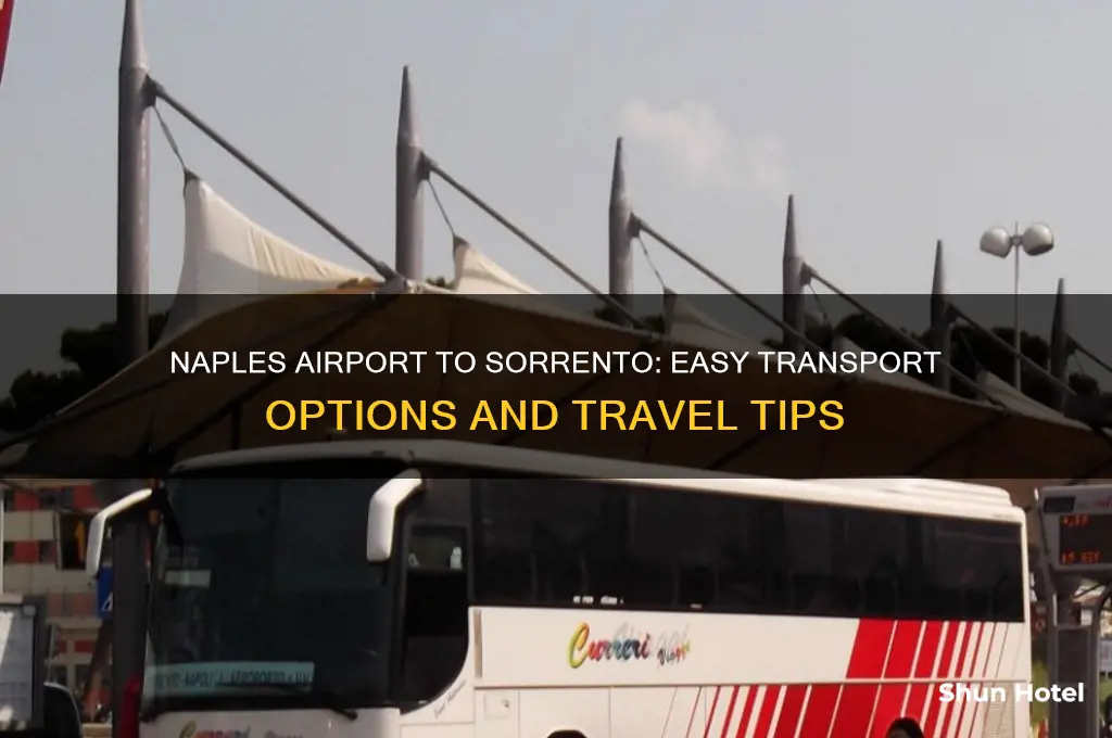 how to get from naples italy airport to sorrento