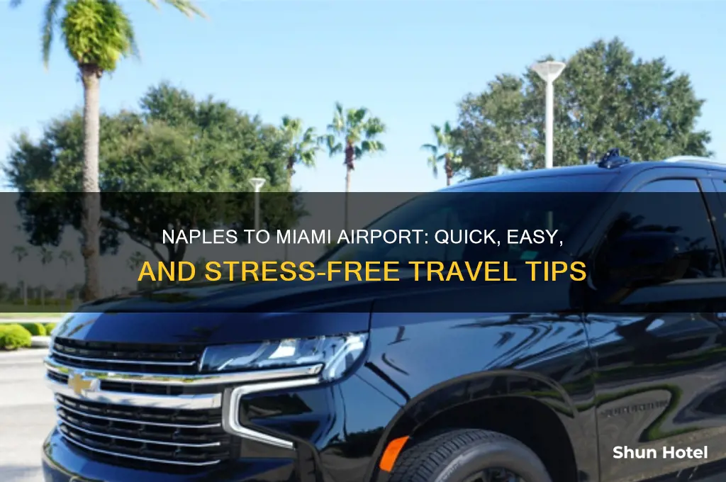 how to get from naples to miami airport