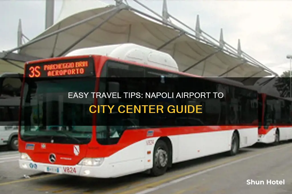 how to get from napoli airport to city center