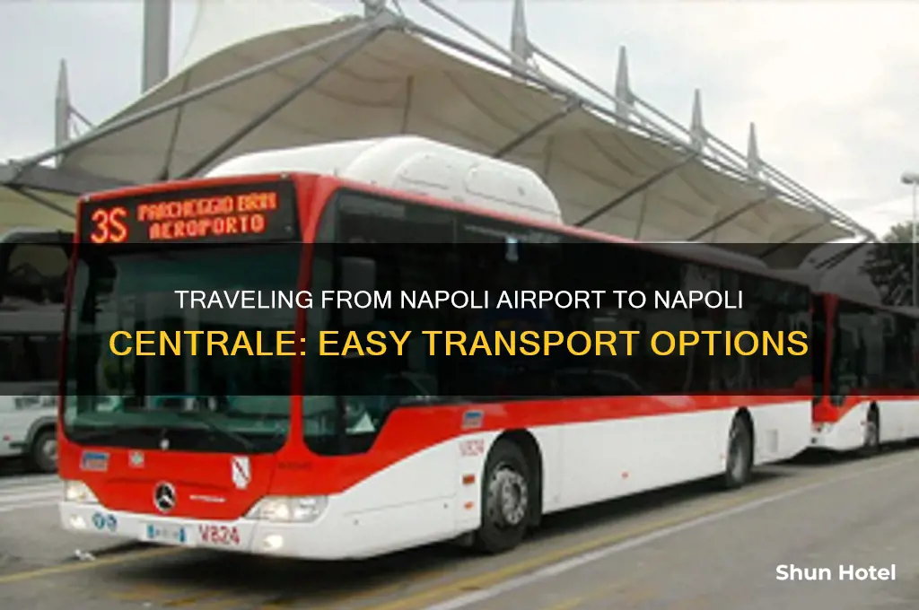 how to get from napoli airport to napoli centrale
