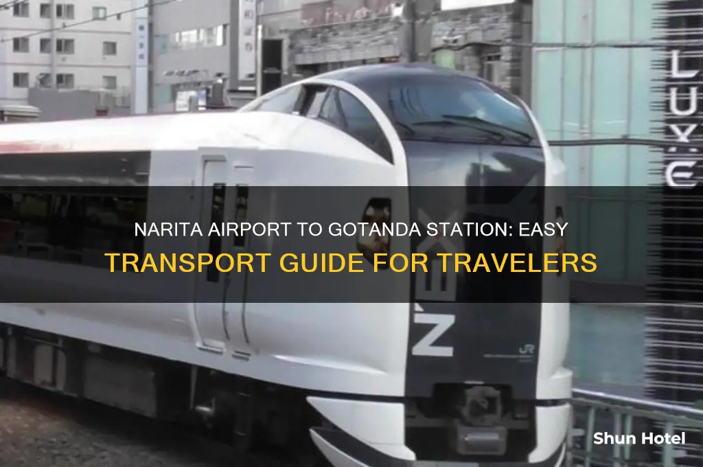 how to get from narita airport to gotanda station