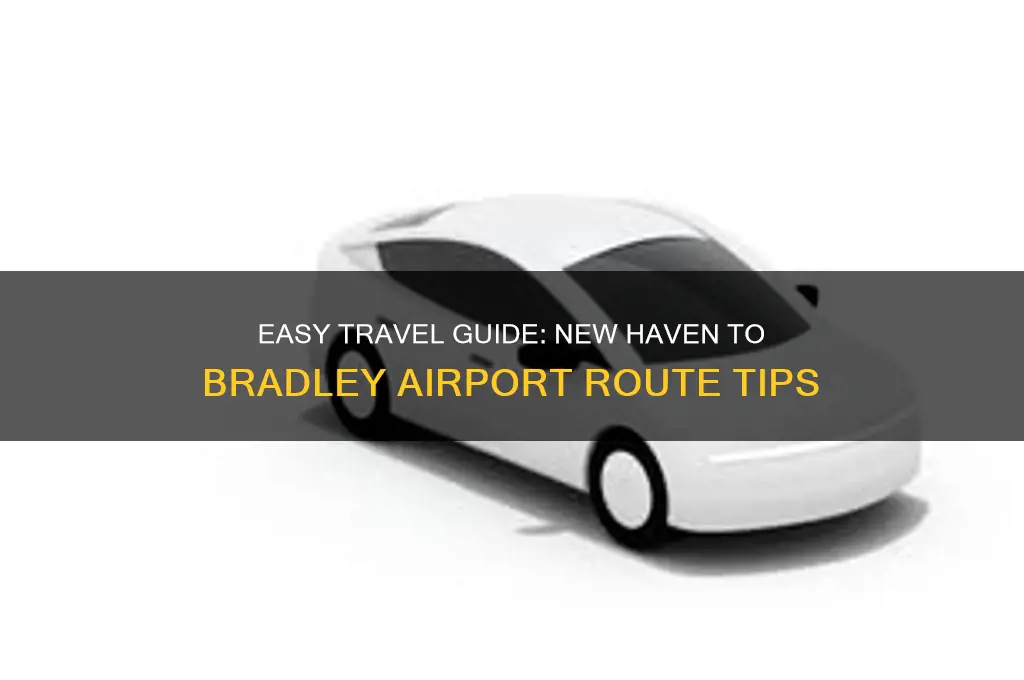 how to get from new haven to bradley airport