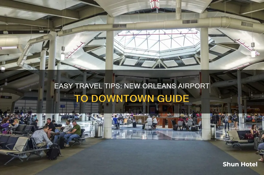 how to get from new orleans airport to downtown