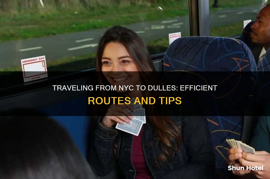 how to get from new york to dulles airport