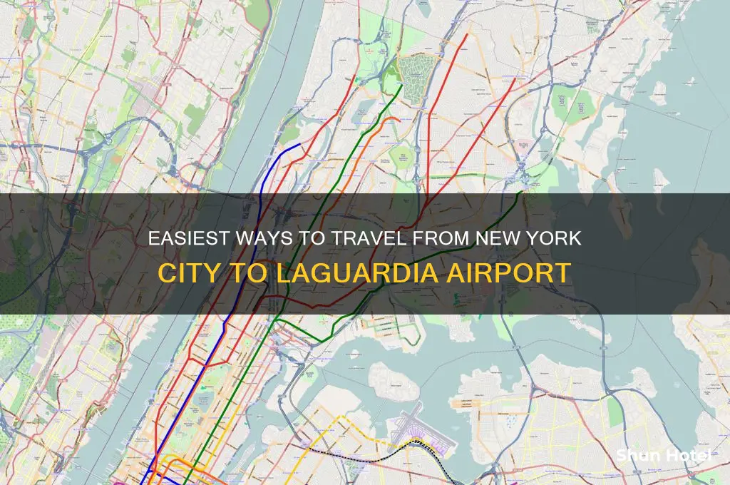 how to get from new york to laguardia airport