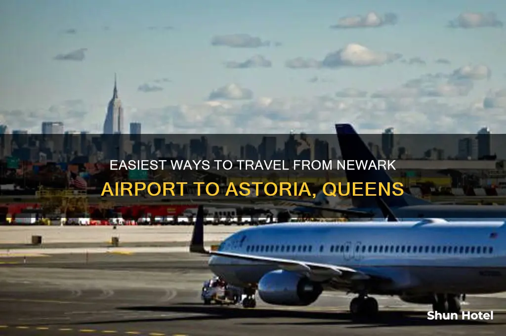 how to get from newark airport to astoria queens