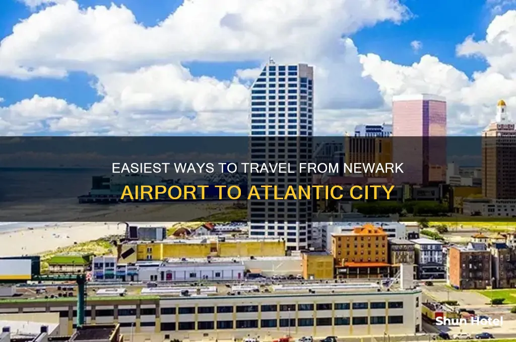 how to get from newark airport to atlantic city