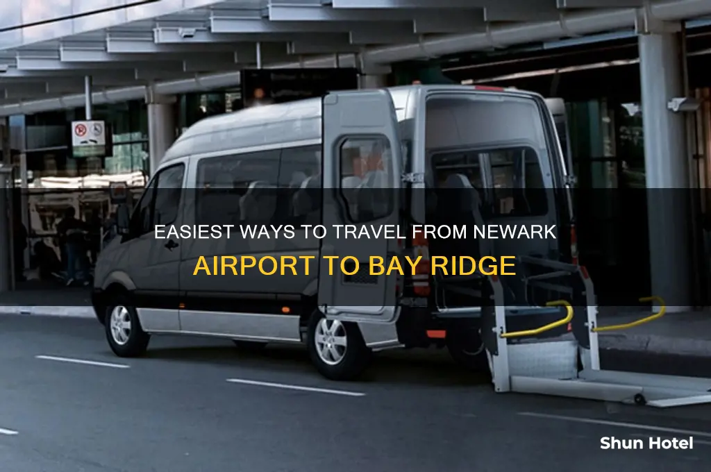 how to get from newark airport to bay ridge