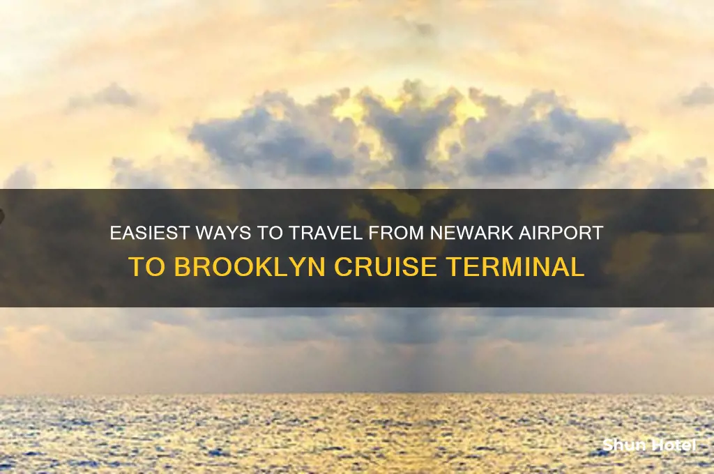 how to get from newark airport to brooklyn cruise terminal