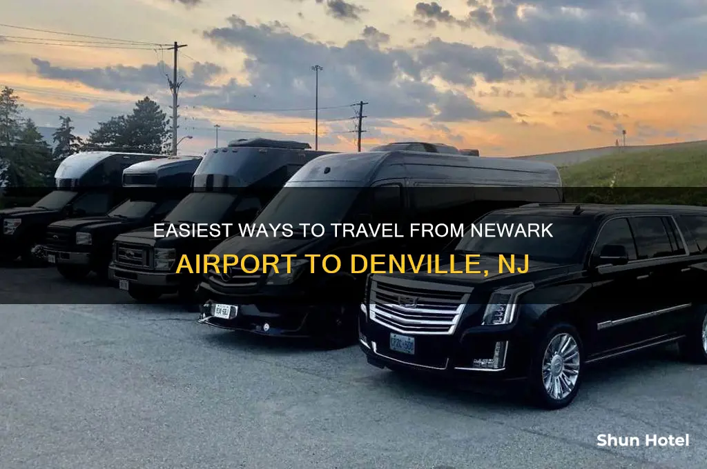 how to get from newark airport to denville nj
