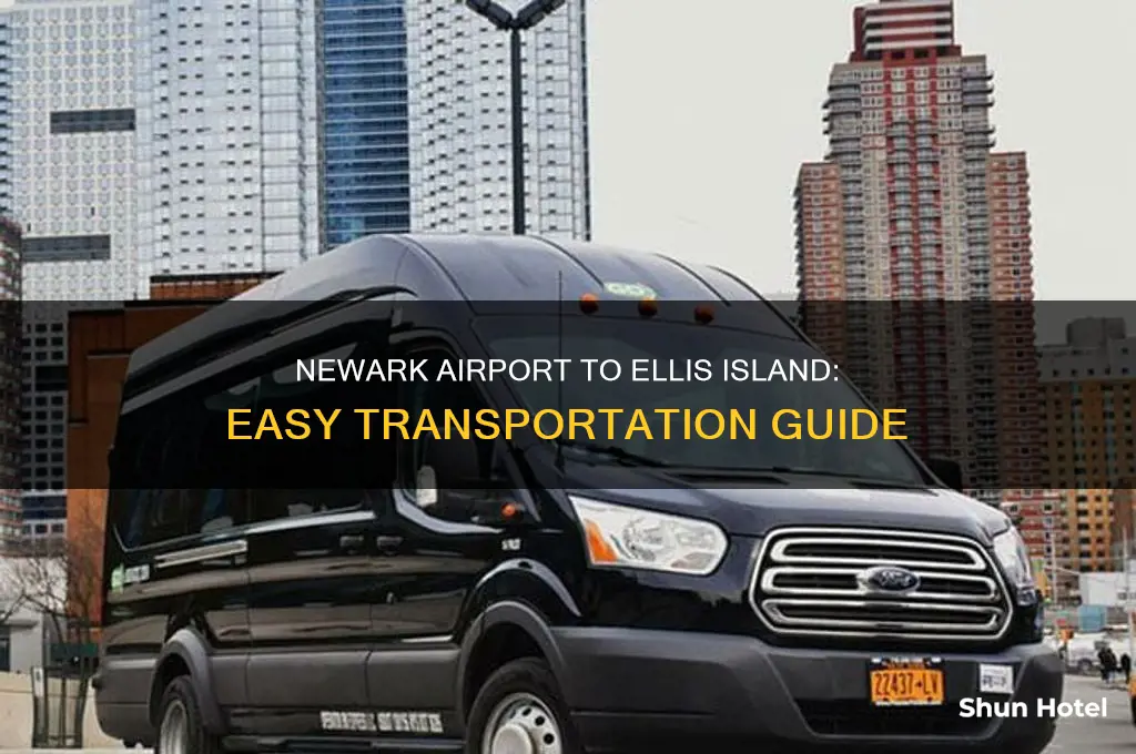how to get from newark airport to ellis island