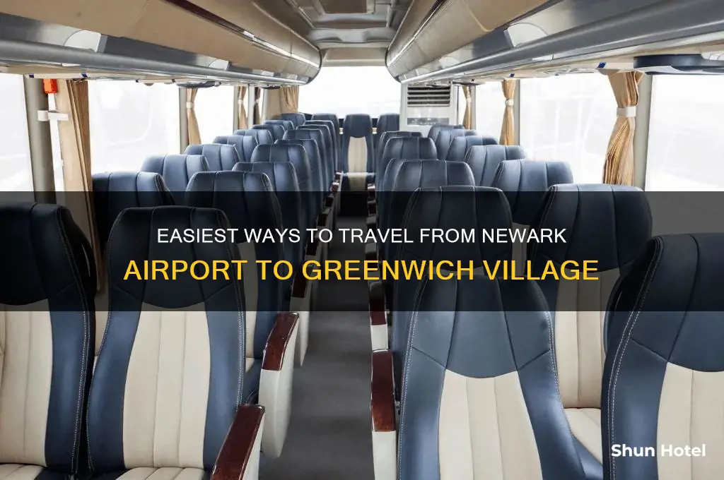 how to get from newark airport to greenwich village