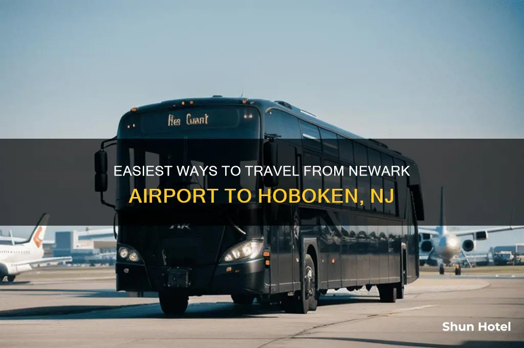 how to get from newark airport to hoboken