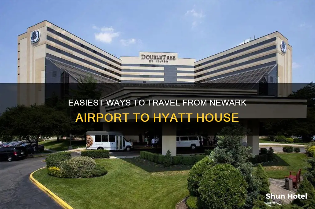 how to get from newark airport to hyatt house