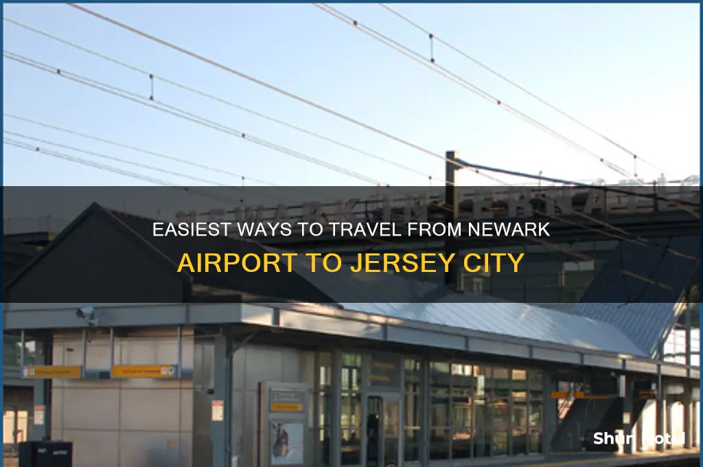 how to get from newark airport to jersey city