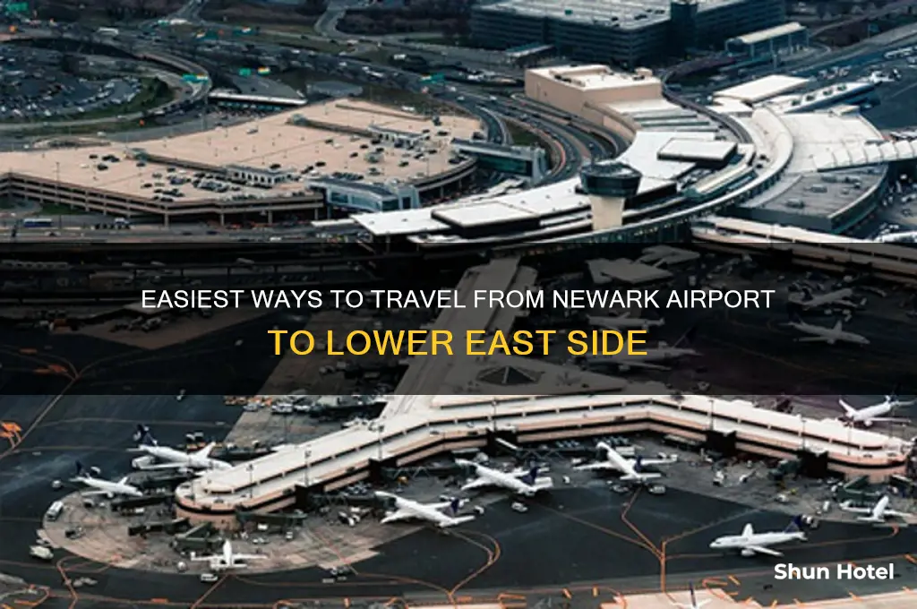 how to get from newark airport to lower east side