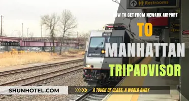 Newark Airport to Manhattan: Easy Transportation Options & Tips