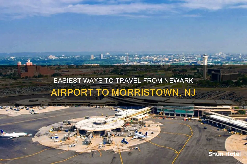 how to get from newark airport to morristown nj